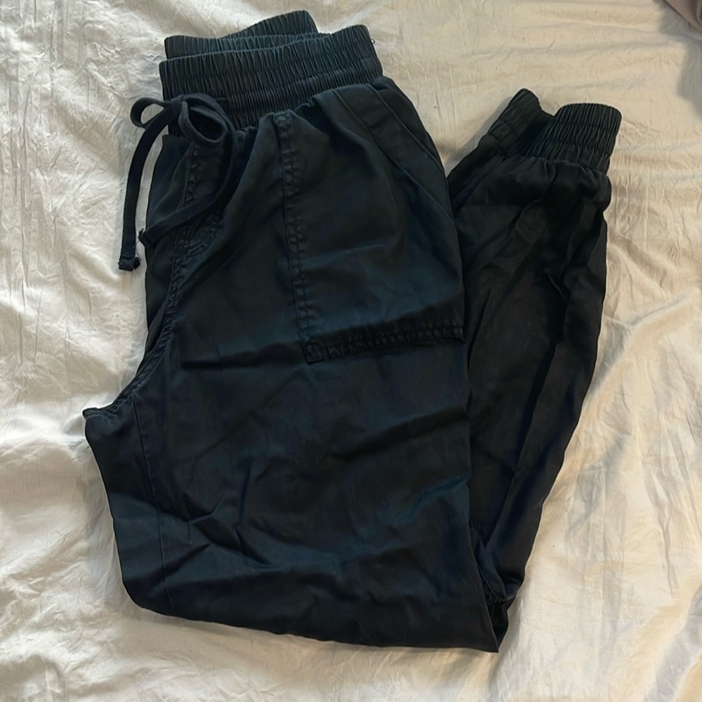 Black joggers